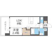 セレニテ阿波座ミラクの間取り画像