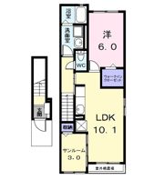 セラヴィの間取り画像