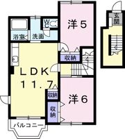 セコパストウエダの間取り画像
