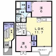 サンパティークの間取り画像
