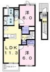 サンリバーヒルズの間取り画像
