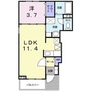 キャッスルバレー行田Ⅱの間取り画像