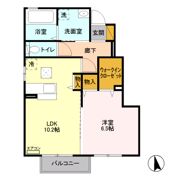 ラ・カンパーニュ Bの間取り画像