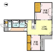 Dアヴァンスレイクタウンの間取り画像