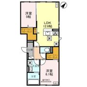 D-residence井口堂の間取り画像