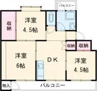グリーンハイツ吉野の間取り画像