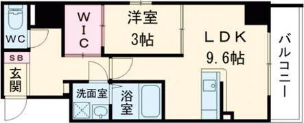 アルカディア茨木中津町の間取り画像