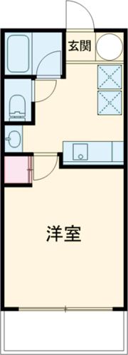 ハイツ積善の間取り画像