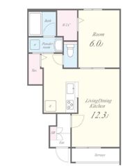 サニーコート Ⅱの間取り画像