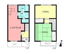 エコーハイツの間取り画像