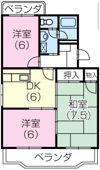アドラシオンの間取り画像