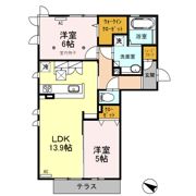 ﾛｲｼﾞｪﾝﾄﾊﾟｰｸｽ ﾚｲｸﾀｳﾝ Ⅱ Mの間取り画像