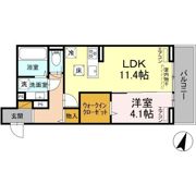 アヴァンスコート弐番館の間取り画像