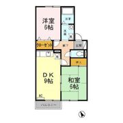 セジュール佐賀の間取り画像