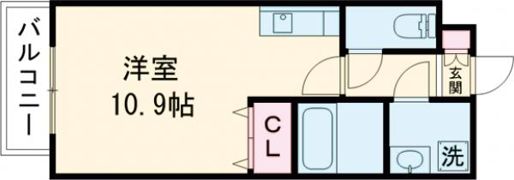 ブランジュ坪井の間取り画像