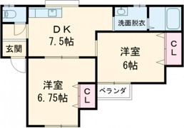 ライフⅡの間取り画像