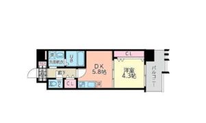 ザ・レジデンス香春口三萩野駅前の間取り画像