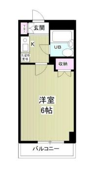 ラディーナマンションの間取り画像