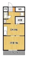 メゾン高野の間取り画像