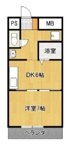 メゾン高野の間取り画像