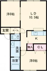 メイプルハイムⅡの間取り画像
