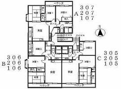 レジデンス小山の間取り画像