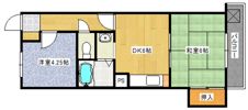 松井マンションの間取り画像