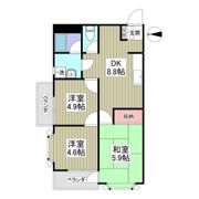 セントラルメゾン茂原の間取り画像
