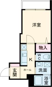 スタジオーネ駅南の間取り画像