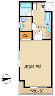 メゾン朋泉高砂(メゾンホウセンタカサゴ)の間取り画像