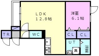 レインボーハウスMochaⅤの間取り画像