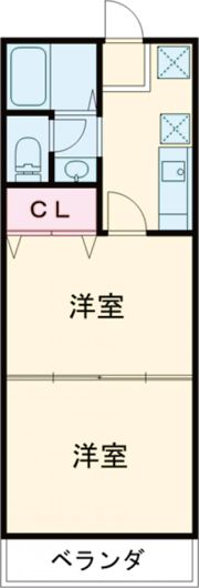 ハイツオアシスの間取り画像