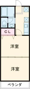 ハイツオアシスの間取り画像