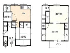 岩本住宅の間取り画像