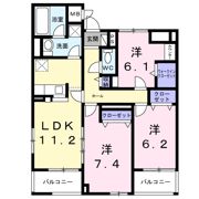 アーブルブリエの間取り画像