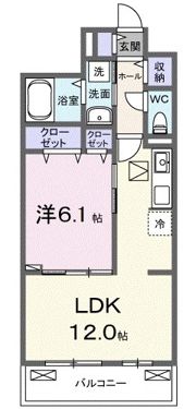 ボナミ Bの間取り画像