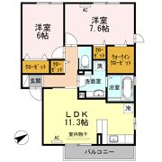 M'z courtの間取り画像