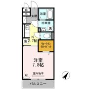 D-room築港町の間取り画像