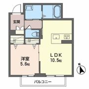 シャーメゾン北の間取り画像