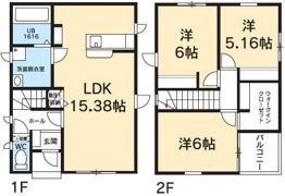 FIT-CELL AmutasⅡの間取り画像
