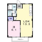 ニューシティ鈴木Bの間取り画像