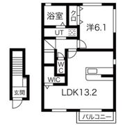 グリーンヒルズ大堤A棟の間取り画像