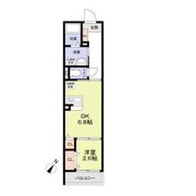 メグリオ新松戸の間取り画像