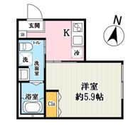 メゾン・ダルジャン西大宮の間取り画像
