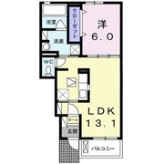 ワールドプレイスAの間取り画像