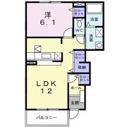 アジュールの間取り画像