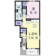 ベル ウッドの間取り画像