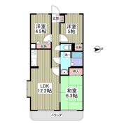 サンライズマンション 熊谷の間取り画像