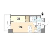 ズーノクルーズ江坂の間取り画像