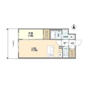 ズーノクルーズ江坂の間取り画像